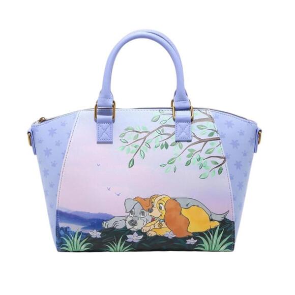 New With Tags Loungefly Disney Lady And The Tramp Sunset Satchel Bag